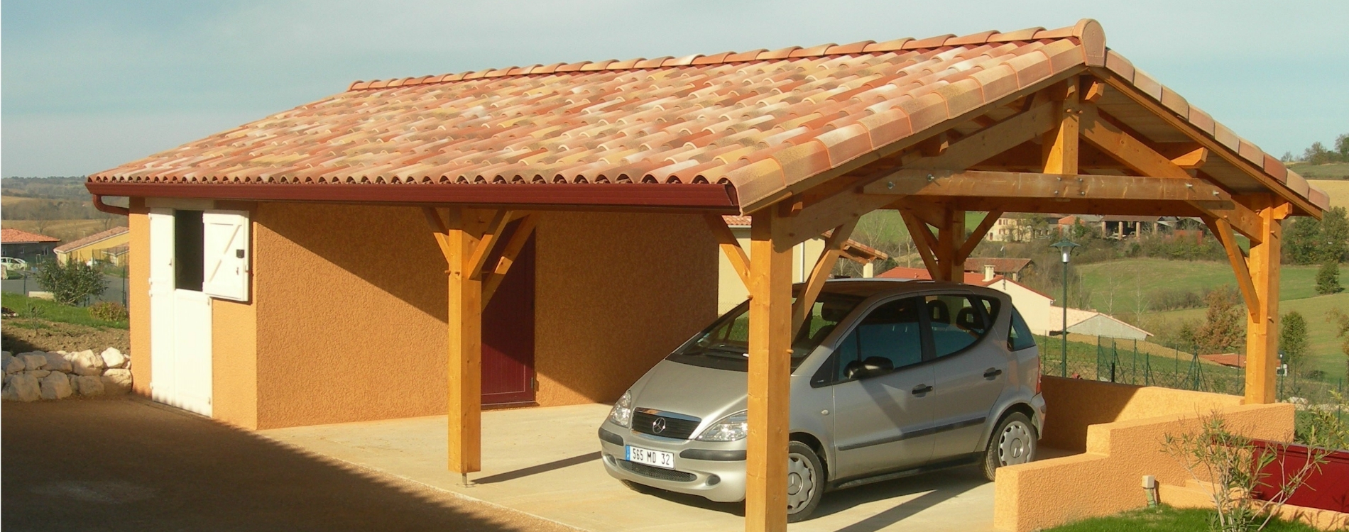 Abri de jardin, garage - Corson près de Morlaix, Finistère