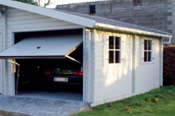 Garage en bois 2 voitures