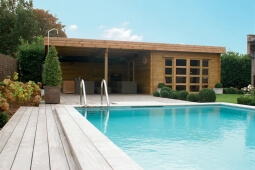 Pool House en bois 