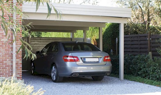 Carports bois Gardival par Abridis