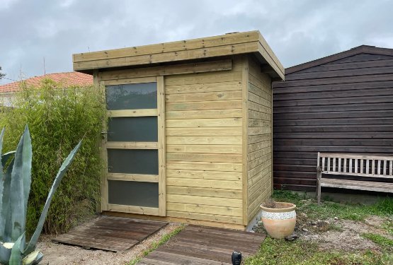 Abri de jardin en bois - Vintage